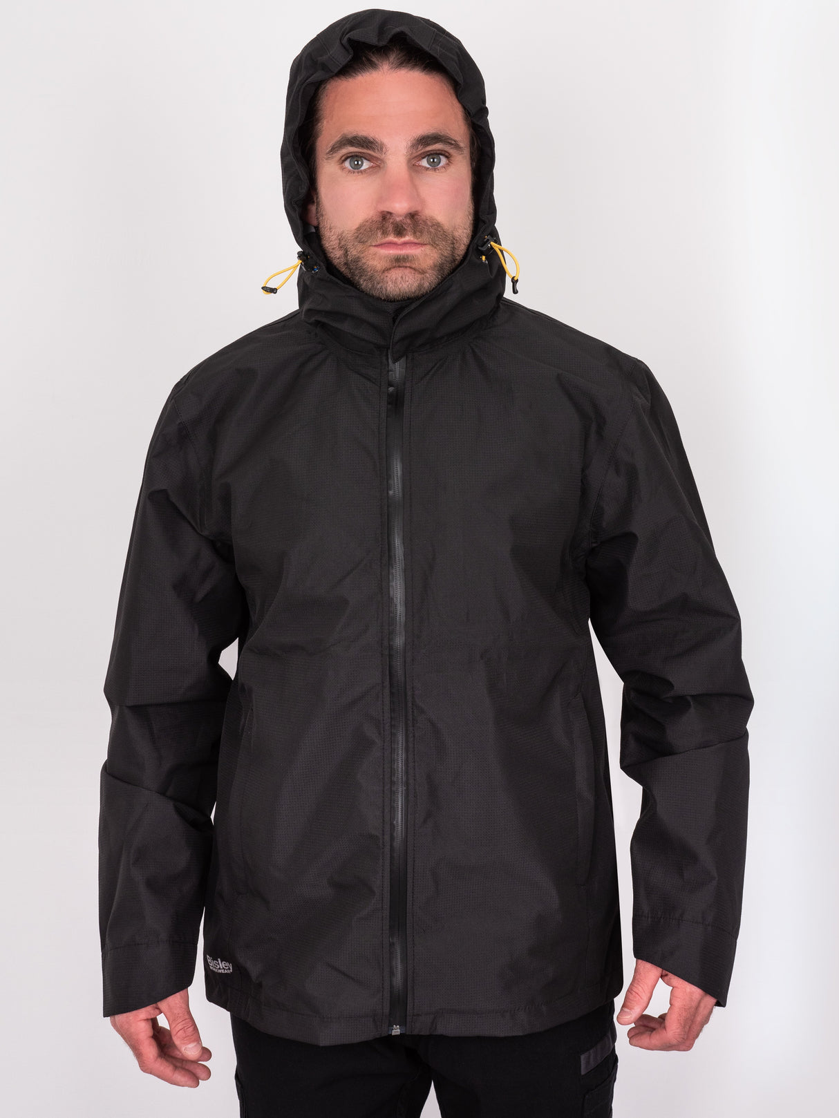 Bisley Lightweight Mini Ripstop Rain Jacket with Concealed Hood