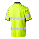 Bisley Hi-Vis Polyester Mesh Polo Shirt