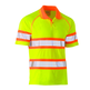 Bisley Taped Double Hi-Vis Mesh Polo Shirt