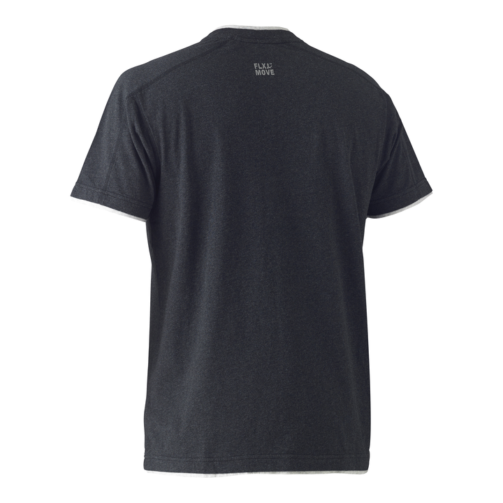 Bisley Flex & Move Cotton V-Neck T-Shirt