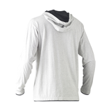 Bisley Flex & Move Cotton Hooded Long Sleeve T-Shirt