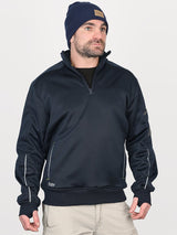 Bisley 1/4 Zip Pullover Fleece with Sherpa Lining