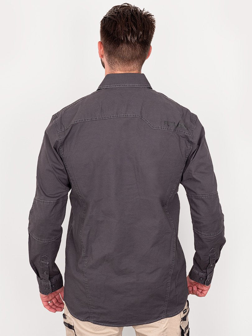 Bisley Flex & Move Long Sleeve Stretch Shirt