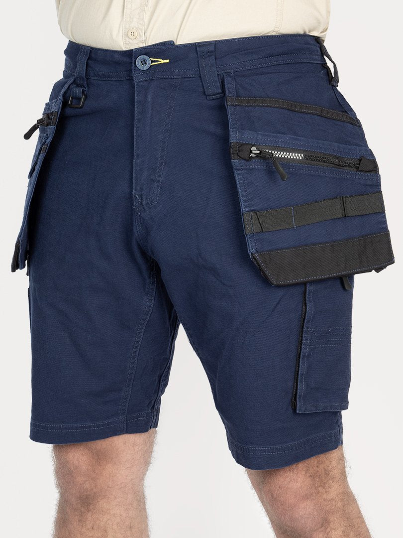 Bisley Shorts Flex & Move Stretch Canvas Cargo Holster Tool Pockets