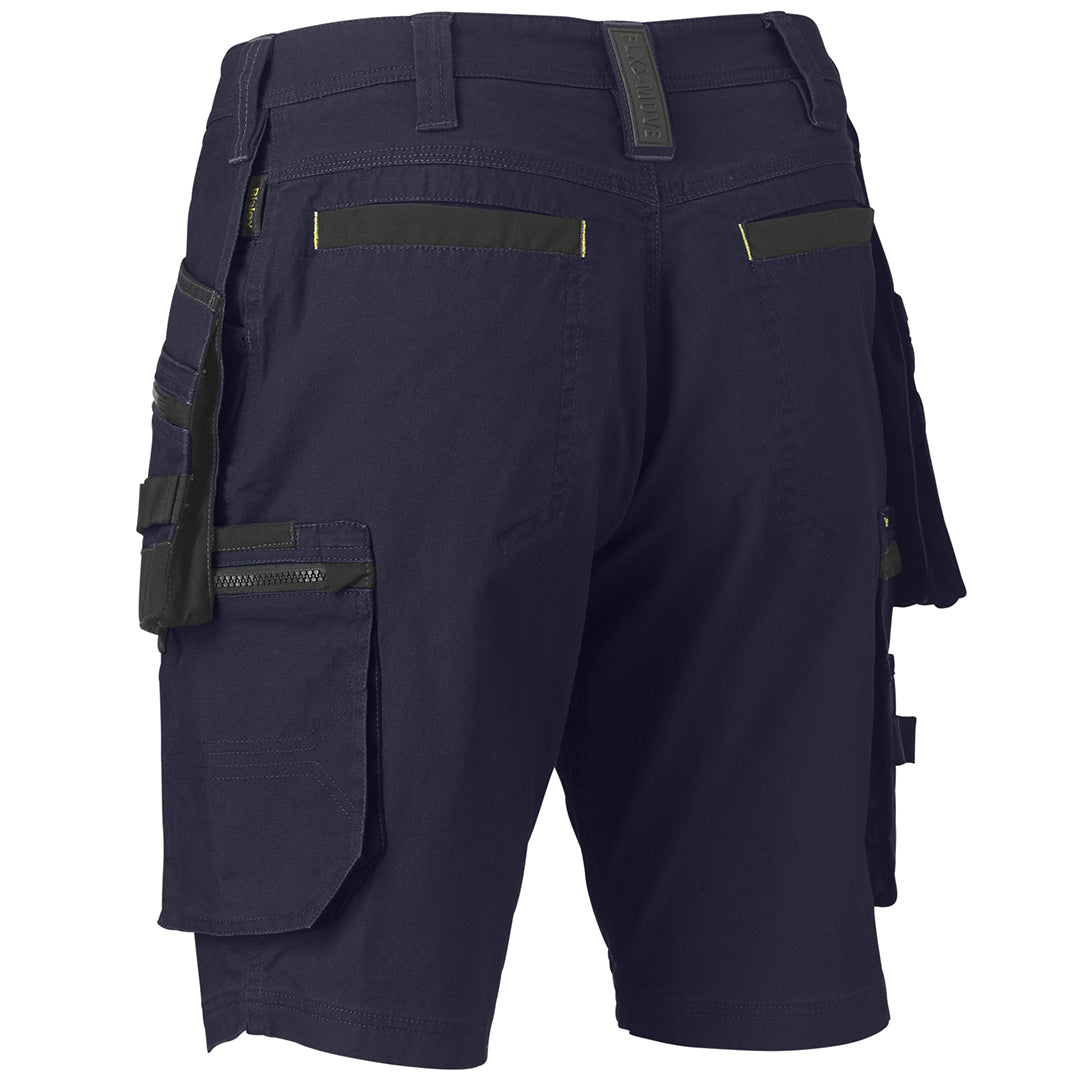 Bisley Shorts Flex & Move Stretch Canvas Cargo Holster Tool Pockets