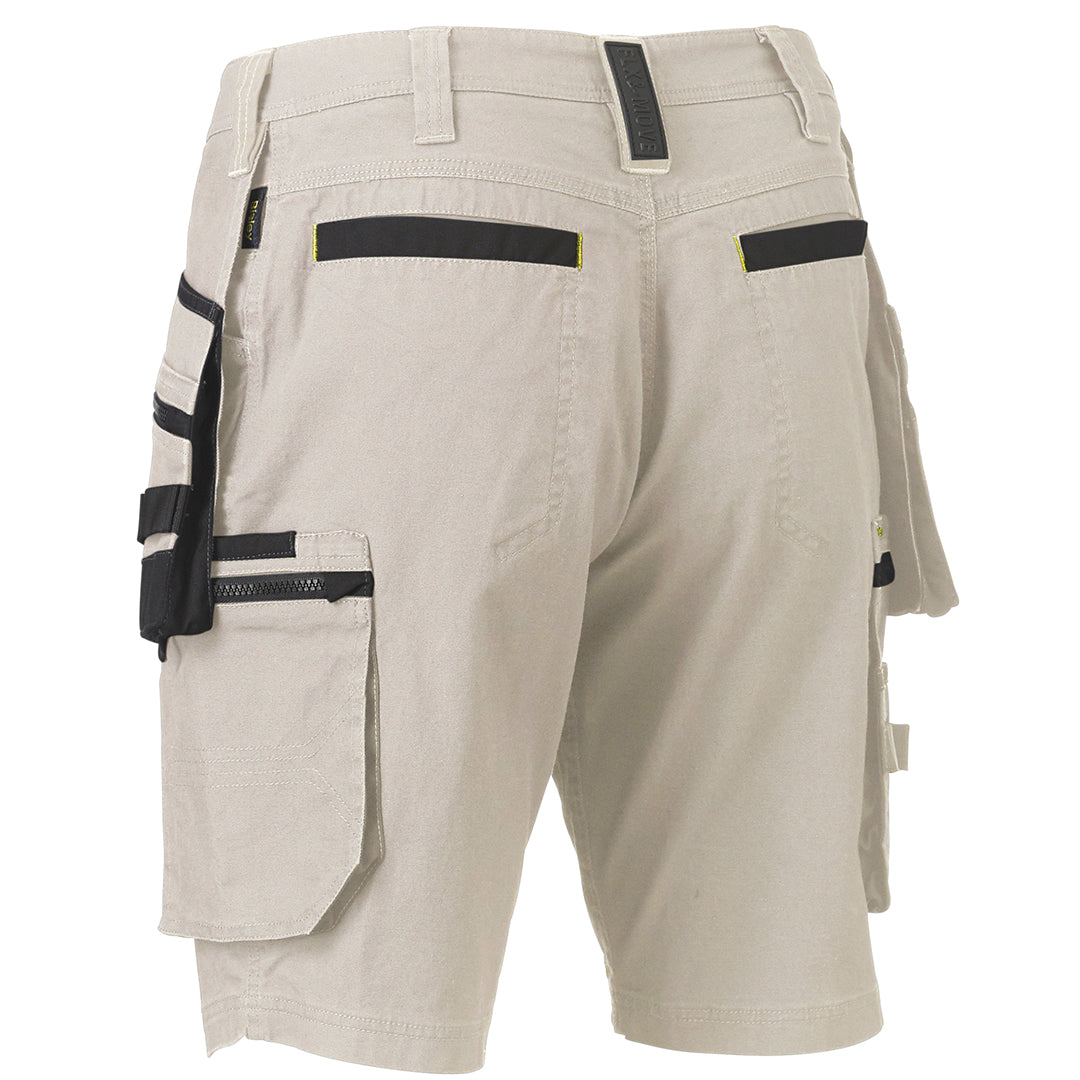 Bisley Shorts Flex & Move Stretch Canvas Cargo Holster Tool Pockets