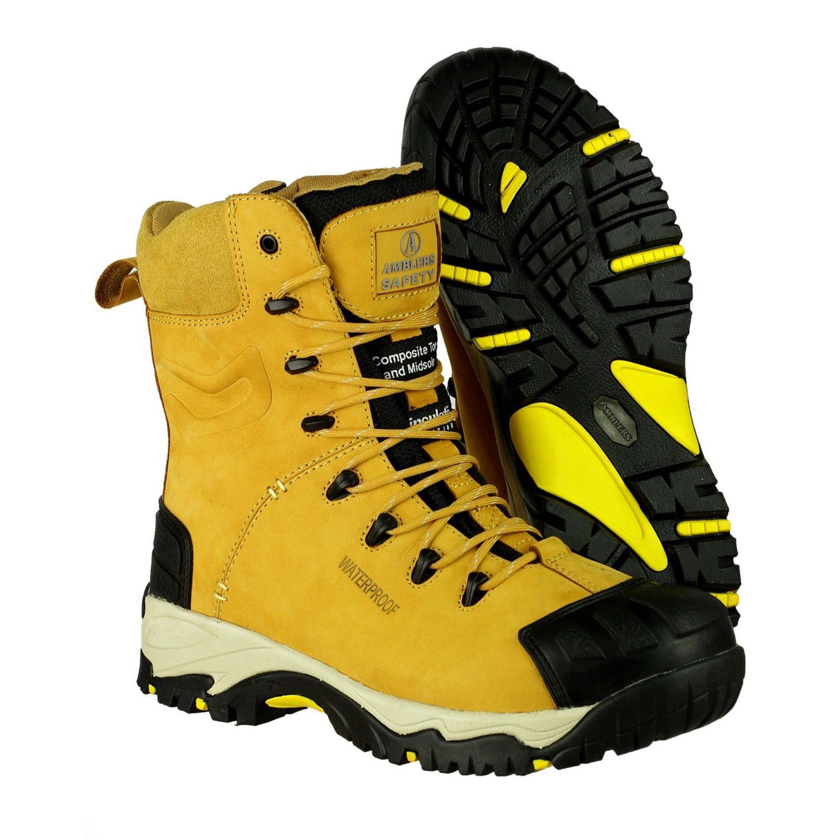 Amblers Safety High-top Waterproof Lace Up Safety Boot