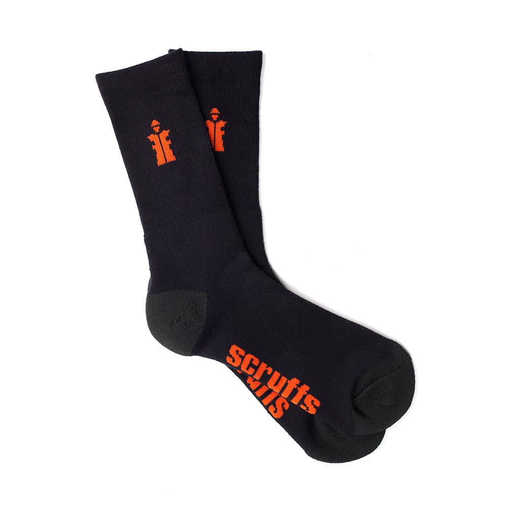 Scruffs Worker Socks   (3Pk)